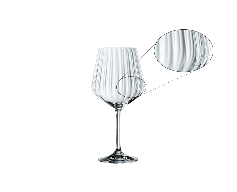 Tastes Good 4 bicchieri da gin tonic + cannucce - Nachtmann - immagine 3