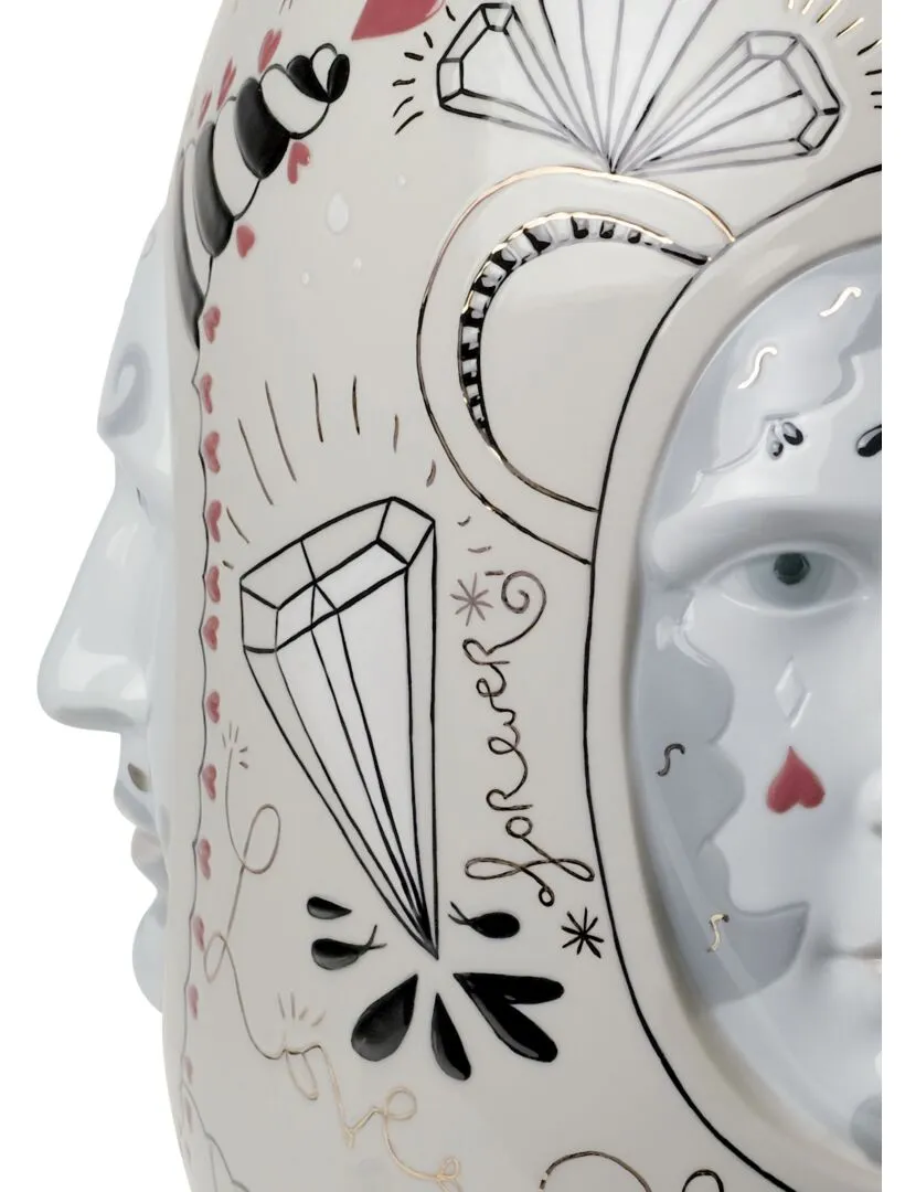 Vaso Medium Conversation - Lladrò - immagine 3